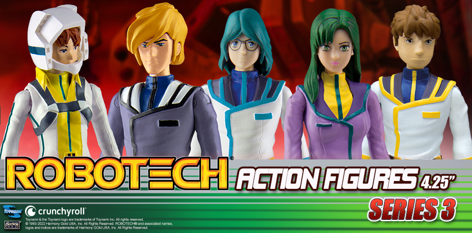 Robotech Action Figures Series 1